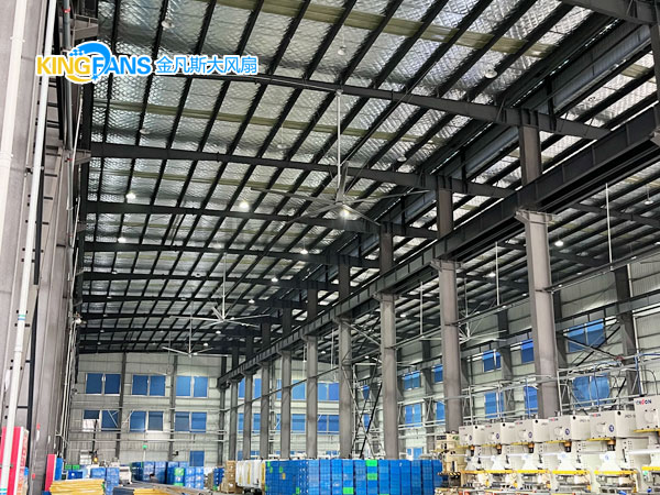 工業(yè)大風扇降溫通風怎樣才能效果更好